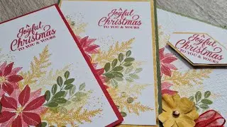 Stamp Around UK Video Hop - Step it up  #stampinup #artfulstampin #merriestmoments
