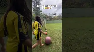 DESAFIO DO GOL OL&Iacute;MPICO COM V&Aacute;RIAS BOLAS🎾⚽️🏀🏈 deu ruim