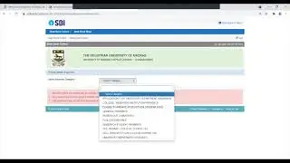 Madras University Online Payment