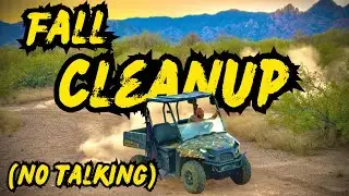 Fall Cleanup on the Ranch | No Talking, Just Work