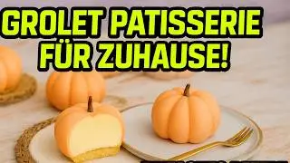 EASY P&Acirc;TISSERIE: K&uuml;rbis Mousse T&ouml;rtchen (Grolet-Style) | Einfaches Rezept
