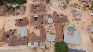 Ghana Drone Footage: Visiting the Bodwease Shrine And Village #drone