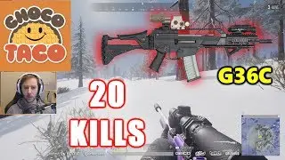 PUBG - TSM ChocoTaco - 20 KILLS - G36C - VIKENDI #SOLO