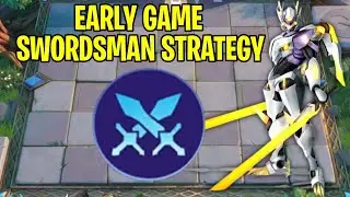 Magic Chess: Early Game SWORDSMAN Strategy with 6 MECH ERA and 6 GUNNER