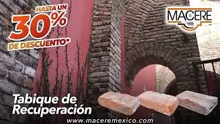 Macere Tabique Barro Artesanal, R&uacute;stico y Heco