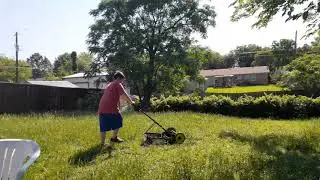 Manual reel grass cutter 2020
