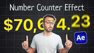 Анимируйте ЦИФРЫ, как Али Абдал! Учебное пособие по After Effects на хинди — 2024 г.