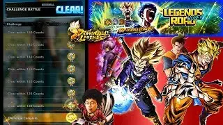 Complete CHALLENGE BATTLE [ Legends Road HOPE! ] Clear within 120 Counts | Dragon Ball Legends