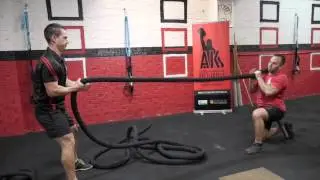 FTI: Awesome Battling Ropes Pulling Exercise Complex