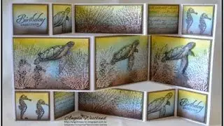 Make the base for your Trifold Shutter Card