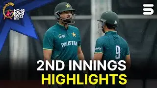 2nd Innings Highlights | Pakistan vs India | Day 1 | Hong Kong Sixes 2025 | ZG1S
