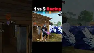 1VS5🤯 ONETAP🔥JOD OR WOT💥#shorts#ffshorts#ff#1vs4#fftamil#ffviral