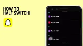 How To Half Swipe On Snapchat iPhone New Update [easy]