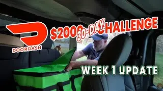 $2000 DoorDash -Challenge Week 1- Complete - UPDATE!