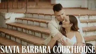 Santa Barbara Courthouse Wedding Teaser | A stunning venue where love and history intertwine.