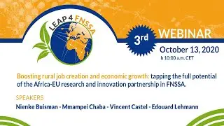 Boosting rural job creation and economic growth | webinar