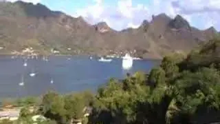 Vue de la baie de Taiohae