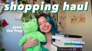 ✧Shopping Haul [books, clothes, plushies] ૮₍ ˃ ⤙ ˂ ₎ა