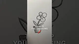 Как не размазать рисунок! ✍️