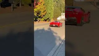 The beast is on the street 🏎️ Sound on 🔊 #ferrari #ferrarisf90 #racing #ferrarifans