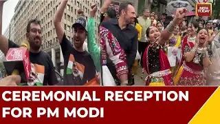 President Biden Rolls Out Red Carpet For PM Modi | Hugs And Handshakes In United States