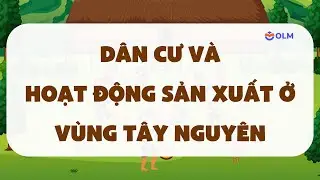 Dân cư và hoạt động sản xuất ở vùng Tây Nguyên - Lịch sử và Địa lí lớp 4 SGK mới
