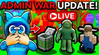 🔴16:00 CZEKAMY na ADMIN WAR UPDATE w Grow A Garden!🥕