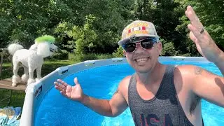 How Service Dog Team Exercises in Summer