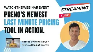 Webinar Event: Mastering Preno's New Last Minute Pricing Tool