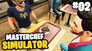 MASTERCHEF SIMULATOR #02 | AMPLIANDO O RESTAURANTE! BAGULHO BOMBOU DE CLIENTES!