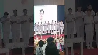 Candle lighting, Capping and pinning Ceremony #capping 
