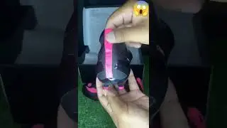 Melihat lebih dekat detail Concave Prostriker x JLingz Black/Pink.  #sepatubola #footballboots