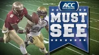 FSU's Karlos Williams Seals ACC Championship With Interception - ACC Must See Moment