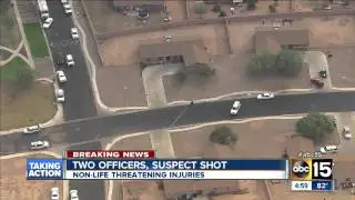 2 officers, suspect shot on Salt River Pima-Maricopa Community