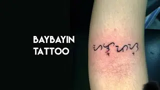 BAYBAYIN TATTOO DESIGN | TIMELAPSE