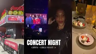 Concert Night Vlog | GRWM, Girls Night Out & Birthday Celebration