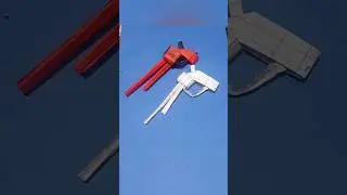 Paper Pistol Gun🔫🔫 #papergun #kidsartandcraft #diygun #papercraft #diycrafts