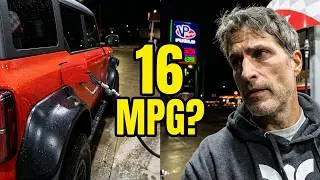 How bad is the gas mileage? Bronco Raptor MPG, I did not expect this.