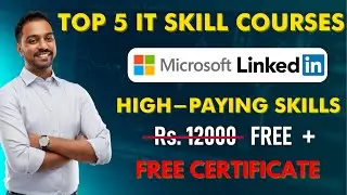 Microsoft Top 5 IT Skills FREE Courses | Get Free Certificates | Anyone Can Learn