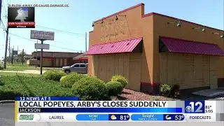 Jackson Popeyes, Arby's close locations
