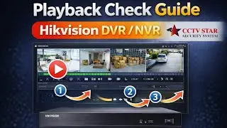 How to Check Recording in Hikvision DVR or NVR | Playback Complete Guide