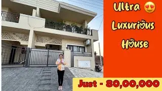 Inside Tour Luxurious Best Interior Designer House in Mohali , India | Modern Interior Design