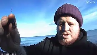 Fishing easington colliery Cinderella rock