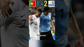 Portugal 🇵🇹 vs Uruguay 🇺🇾 2018 FIFA World Cup Match Highlights #football #shorts #viral🔥😭😱