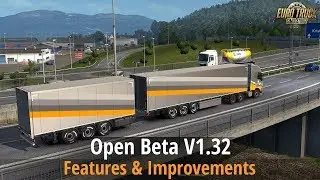 ETS2 v1.32 (Trailer ownership, Germany Reworked, B-double Trailers, UI changes..)