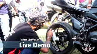 Coating daddy | Delhi Biker Fest | Best Spray Paints company