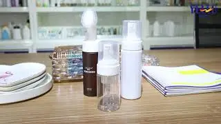 Empty Plastic foaming pump dispenser bottle