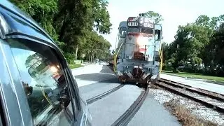 Train Takes Turn 2 Seconds From Hitting My Car
