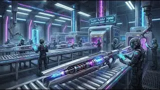 Inside the Alien Plasma Gun Factory &ndash; Full Process | How Energy Weapons Are Made
