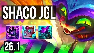 SHACO vs DR. MUNDO (JGL) | 59K damage | NA Master | 26.1